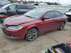 Salvage cars for sale at Pennsburg, PA auction: 2015 Chrysler 200 S