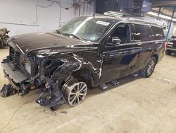 Salvage cars for sale from Copart Wheeling, IL: 2021 Ford Expedition Max XLT