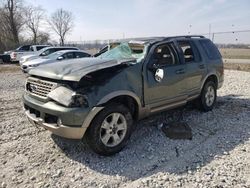 Salvage cars for sale from Copart Cicero, IN: 2003 Ford Explorer Eddie Bauer