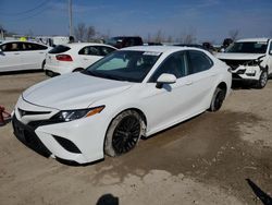 Salvage cars for sale at Pekin, IL auction: 2020 Toyota Camry SE