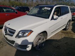 Mercedes-Benz salvage cars for sale: 2015 Mercedes-Benz GLK 350 4matic