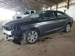 Salvage cars for sale from Copart Phoenix, AZ: 2015 Chrysler 200 Limited