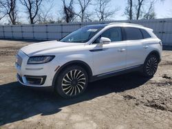 Salvage cars for sale at West Mifflin, PA auction: 2019 Lincoln Nautilus Black Label