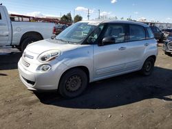 Vehiculos salvage en venta de Copart Denver, CO: 2015 Fiat 500L POP