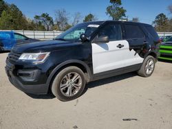 Ford salvage cars for sale: 2018 Ford Explorer Police Interceptor