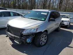 Salvage cars for sale from Copart Glassboro, NJ: 2015 Chevrolet Traverse LT