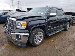 Salvage cars for sale from Copart Elgin, IL: 2015 GMC Sierra K1500 SLT