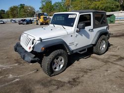 Jeep Wrangler Sport salvage cars for sale: 2013 Jeep Wrangler Sport