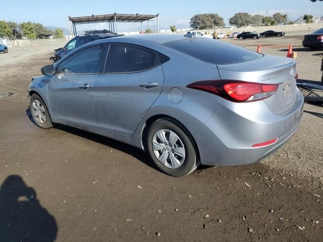 2016 Hyundai Elantra SE