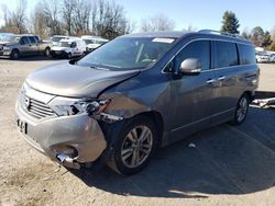 Salvage cars for sale at auction: 2015 Nissan Quest S