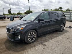 Vehiculos salvage en venta de Copart Miami, FL: 2016 KIA Sedona EX