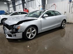 Audi salvage cars for sale: 2009 Audi A5 Quattro