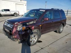 Honda Pilot EXL salvage cars for sale: 2007 Honda Pilot EXL