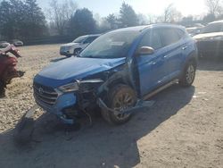 Salvage cars for sale at Madisonville, TN auction: 2017 Hyundai Tucson Limited