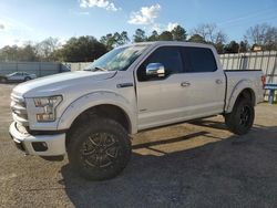 Salvage trucks for sale at Eight Mile, AL auction: 2016 Ford F150 Supercrew