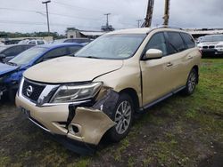 Nissan Pathfinder salvage cars for sale: 2013 Nissan Pathfinder S