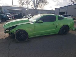 Salvage cars for sale at Albuquerque, NM auction: 2013 Ford Mustang GT