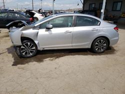 Honda salvage cars for sale: 2015 Honda Civic EX