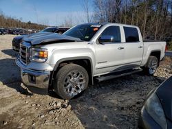 Salvage cars for sale from Copart Candia, NH: 2015 GMC Sierra K1500 SLT