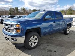 Salvage trucks for sale at Exeter, RI auction: 2015 Chevrolet Silverado K1500 LT