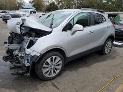 Buick Encore Preferred salvage cars for sale: 2020 Buick Encore Preferred