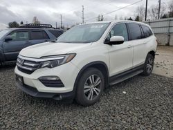 Salvage cars for sale at Portland, OR auction: 2016 Honda Pilot Exln
