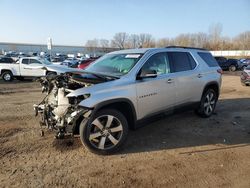 Salvage cars for sale from Copart Davison, MI: 2019 Chevrolet Traverse LT