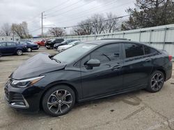 Salvage cars for sale at Moraine, OH auction: 2019 Chevrolet Cruze LT