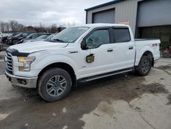 Salvage cars for sale from Copart Duryea, PA: 2016 Ford F150 Supercrew