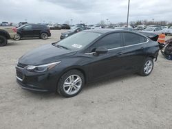 Salvage cars for sale at Indianapolis, IN auction: 2018 Chevrolet Cruze LT