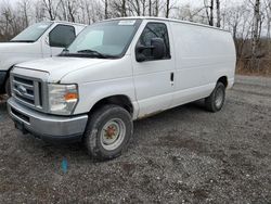 Salvage cars for sale from Copart Ontario Auction, ON: 2013 Ford Econoline E350 Super Duty Van