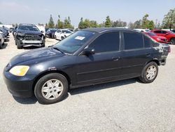 2003 Honda Civic LX en venta en Rancho Cucamonga, CA