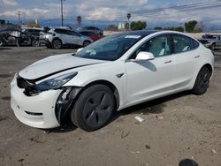 Salvage cars for sale at Colton, CA auction: 2019 Tesla Model 3