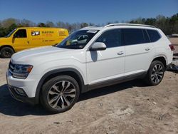 Volkswagen salvage cars for sale: 2019 Volkswagen Atlas SEL Premium