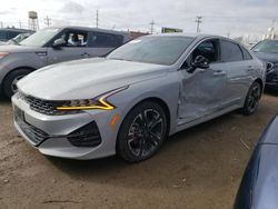 Salvage cars for sale at Chicago Heights, IL auction: 2022 KIA K5 GT Line
