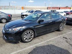 Honda Accord Sport salvage cars for sale: 2015 Honda Accord Sport