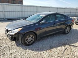 Salvage cars for sale at Kansas City, KS auction: 2012 Hyundai Sonata GLS