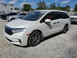 Honda Odyssey EX Vehiculos salvage en venta: 2021 Honda Odyssey EX