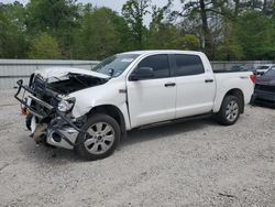 Salvage cars for sale from Copart Greenwell Springs, LA: 2010 Toyota Tundra Crewmax SR5