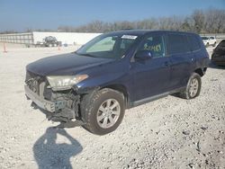 Toyota Highlander salvage cars for sale: 2013 Toyota Highlander Base