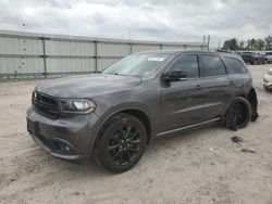 Salvage cars for sale from Copart Houston, TX: 2017 Dodge Durango GT