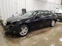 2012 Infiniti G37 en venta en Franklin, WI