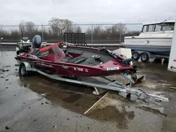 Salvage boats for sale at Moraine, OH auction: 2014 Polk Boat