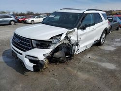 Salvage cars for sale at Cahokia Heights, IL auction: 2020 Ford Explorer XLT
