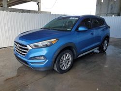 Salvage cars for sale from Copart West Palm Beach, FL: 2018 Hyundai Tucson SEL