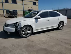 Salvage cars for sale from Copart Wilmer, TX: 2012 Volkswagen Passat SEL