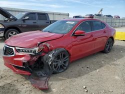 Salvage cars for sale at Kansas City, KS auction: 2018 Acura TLX
