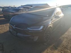 Salvage cars for sale at Brighton, CO auction: 2017 Tesla Model X