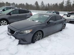 Mazda 6 Grand Touring salvage cars for sale: 2015 Mazda 6 Grand Touring