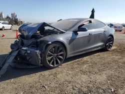 Salvage cars for sale from Copart San Diego, CA: 2016 Tesla Model S